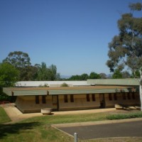 Former health centre occupied one wing of the school