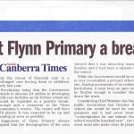 Canberra Times Editorial, April 25 2010