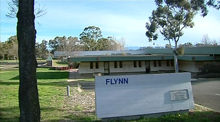 Flynn school, grounds and memorial